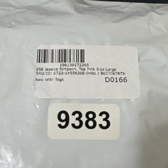 Jessica Simpson Women's L Multi Striped Swim Top NWT - Picture 13 of 13